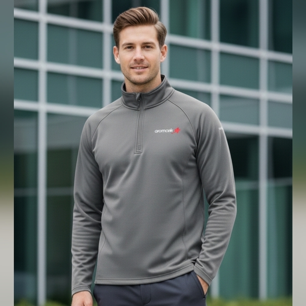 The North face Aramark jacket Dark gray size med